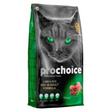Prochoice Pro 36 Kuzu Ve Pirinçli Yetişkin Kedi  Maması 15 Kg