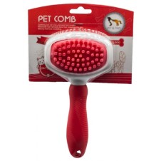 Pet&Two Masaj Ve Yıkama Fırçası Slikon Saplı (L)