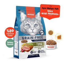 Wanpy Tahılsız Ton Balıklı Yetişkin Kedi Maması 1,5Kg