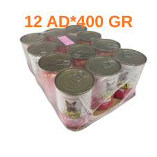 KİNG SOS İÇİNDE ET PARÇACIKLI KUZU ETLİ YET.KEDİ KONS.12AD