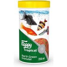 Floppy Tropıcal Red&Green Granulat 250 Ml