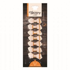 M-Pets Trusty Tavuklu Düğümlü Köpek Kemiği 6cm 84gr 7li Paket