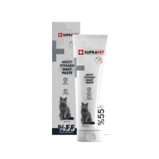 Supravet Kediler İçin Taurinli Multivitaminli Kedi Malt Paste 100 gr