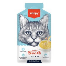 Wanpy Kediler İçin Tavuk Eti Çorbası 50 Gr