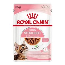Royal Canin Kitten Gravy Sterilised Kısırlaştırılmış Yavru Kedi Pouch 85 Gr