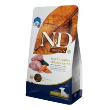 N&D Brown Kuzu Eti Spirulina ve Havuçlu Yavru Köpek Maması 1,5 Kg