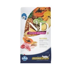 N&D Tropical Selection Kuzu Etli ve Tropikal Meyveli Kısırlaştırılmış Kedi Maması 1,5 Kg