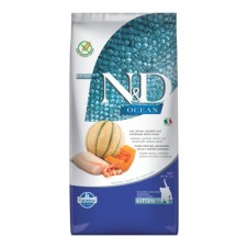 N&D Ocean Morina Balıklı Bal Kabaklı Karidesli ve Kavunlu Tahılsız Yavru Kedi Maması 5 Kg