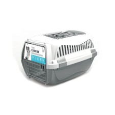 M-Pets Giro Carrier Kedi ve Köpek Taşıma Çantası 51,6x32,7x29,6cm (Bej/Beyaz) [S]