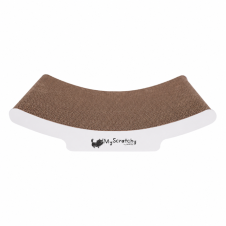 M-Pets My Scratchy Portland Kedi Tırmalama Kartonu 42,5x 24x10 cm (Beyaz)