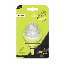 M-Pets Click and Groom Kedi ve Köpekler İçin İnce Telli Fırça Yedek Başlık 20.3x6.2x3.9cm