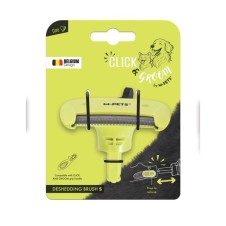 M-Pets Click and Groom Kedi ve Köpekler İçin Furminatör Tarak Yedek Başlık 8,2x6,7x7cm