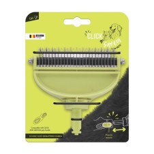M-Pets Click and Groom Kedi ve Köpekler İçin Kıtık Açıcı Tarak Yedek Başlık 13x7x7cm