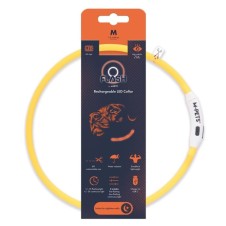 M-Pets Flash Led Köpek Boyun Tasması 65cm (Turuncu) [M]