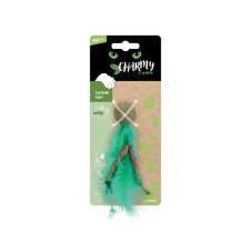 M-Pets Catnipli Tüylü Top Kedi Oyuncağı 11,5cm (Yeşil)