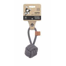 M-Pets Çekmeli Örgü Top Köpek Oyuncağı 6,5 Cm