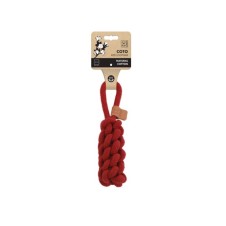 M-Pets Örgü Köpek Diş İpi 22cm (Kırmızı)
