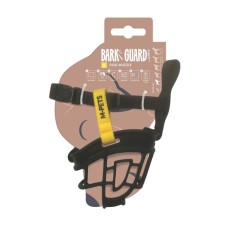 M-Pets Bark Guard Köpek Ağızlığı 16x13x4cm (Siyah) [S]