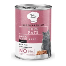 Chef's Choice Sığır Etli Yetişkin Ezme Kedi Konservesi 400 Gr