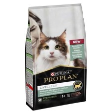 Pro Plan LiveClear Somonlu Alerjen Azaltan Kısırlaştırılmış Kedi Maması 1,4 kg