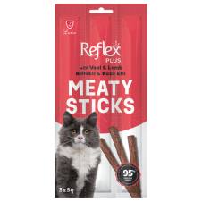 Reflex Biftekli ve Kuzulu Tahılsız Kedi Ödül Çubuğu 15 Gr