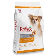 Reflex Küçük Irk Tavuklu ve Pirinçli Yetişkin Köpek Maması 3 Kg