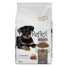 Reflex Kuzu Etli ve Pirinçli Yavru Köpek Maması 3 Kg