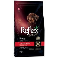 Reflex Plus Kuzulu&Pirinçli Yavru Köpek Maması 3 Kg