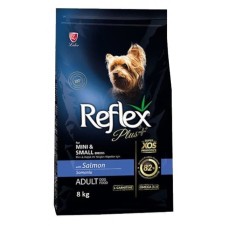 Reflex Plus Mini ve Küçük Irk Somonlu Yetişkin Köpek Maması 8 Kg
