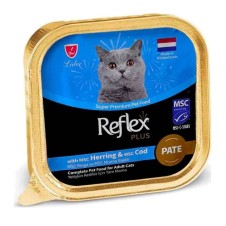 Reflex Plus Pate Ringa Ve Morina Balıklı Yetişkin Kedi 85 Gr