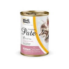 Ally Paws Pate Yavru Tavuklu Kedi  Konserve 400Gr