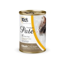 Ally Paws Pate Tavuk Etli Kedi  Konserve 400Gr