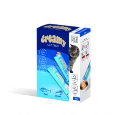 M-Pets Creamy Ton Balıklı ve Karidesli Krema Kedi Ödül Maması 25*15 Gr