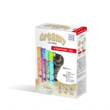 M-Pets Creamy 8 Lezzet Karışık Krema Kedi Ödül Maması  25*15 Gr