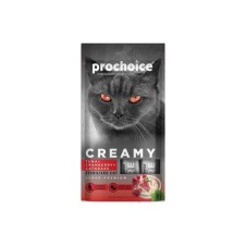 Prochoice Creamy Kediler İçin Tuna Balığı, Kızılcık ve Kedi Otlu Sıvı Ödül Maması 4×15 gr