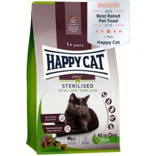 Happy Cat Weide Lamm Kuzu Etli Kısırlaştırılmış Kedi Maması 4kg