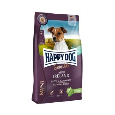 Happy Dog Mini Ireland Seçici Köpekler İçin Somonlu ve Tavşanlı Küçük Irk Köpek Maması 4 Kg