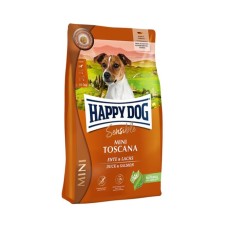 Happy Dog Mini Toscana Ördekli ve Balıklı Küçük Irk Yetişkin Köpek Maması 4 Kg