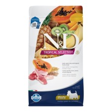 N&D Tropical Selection Kuzu Etli ve Tropikal Meyveli Mini Irk Yetişkin Köpek Maması 1,5 Kg