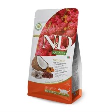 N&D Quinoa Skin Coat Ringa Balıklı Kedi Maması 1.5 Kg