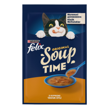 Felix Original Soup Time Tavuk Etli Kedi Çorbası 48 Gr
