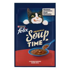 Felix Original Soup Time Sığır Etli Kedi Çorbası 48 Gr