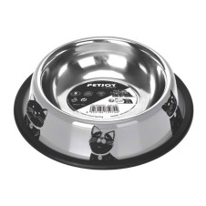 M-Pets Petjoy Catfamily Çelik Mama Kabı (S) 355Ml