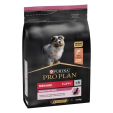 Pro Plan Puppy Medium Sensitive Skin Somonlu Orta Irk Yavru Köpek Maması 3 Kg