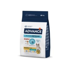 Advance Sensitive Sterilised Somonlu Kısır Kedi Maması 10Kg