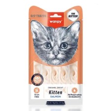 Wanpy Somonlu Krema Yavru Kedi Ödülü 14Gr*5 Adet