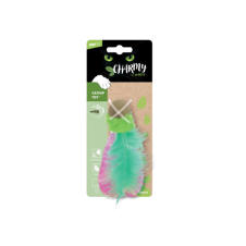 M-Pets Catnipli Tüylü Top Kedi Oyuncağı 13cm (Yeşil)