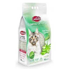 Catlife Aloe Vera kokulu bentonit Kedi Kumu 10 Lt