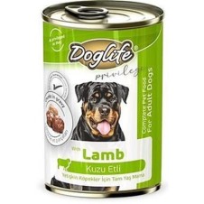 Doglife Kuzu Etli Yetişkin Köpek Konservesi 400 Gr