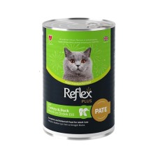 Reflex Plus Pate Hindi ve Ördek Etli Kedi Konservesi 400 Gr